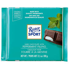 Ritter Sport - Dark Chocolate with Peppermint image 0