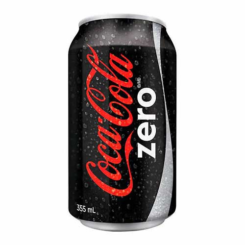 Coke - Zero  - 355ml can image 0