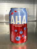AHA - Sparkling Water - blueberry and Pomegranate ￼