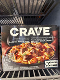 Crave - loaded cheesy potatoes with bacon and Angus beef