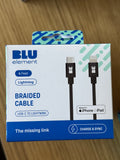 Blu Element - USB C to Lightning cable - Black image 0