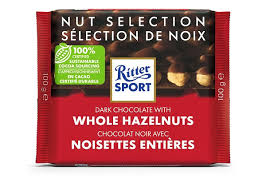Ritter Sport - Dark Chocolate with Whole Hazelnuts image 0