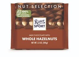 Ritter Sport - Milk Chocolate with Whole Hazelnuts image 0