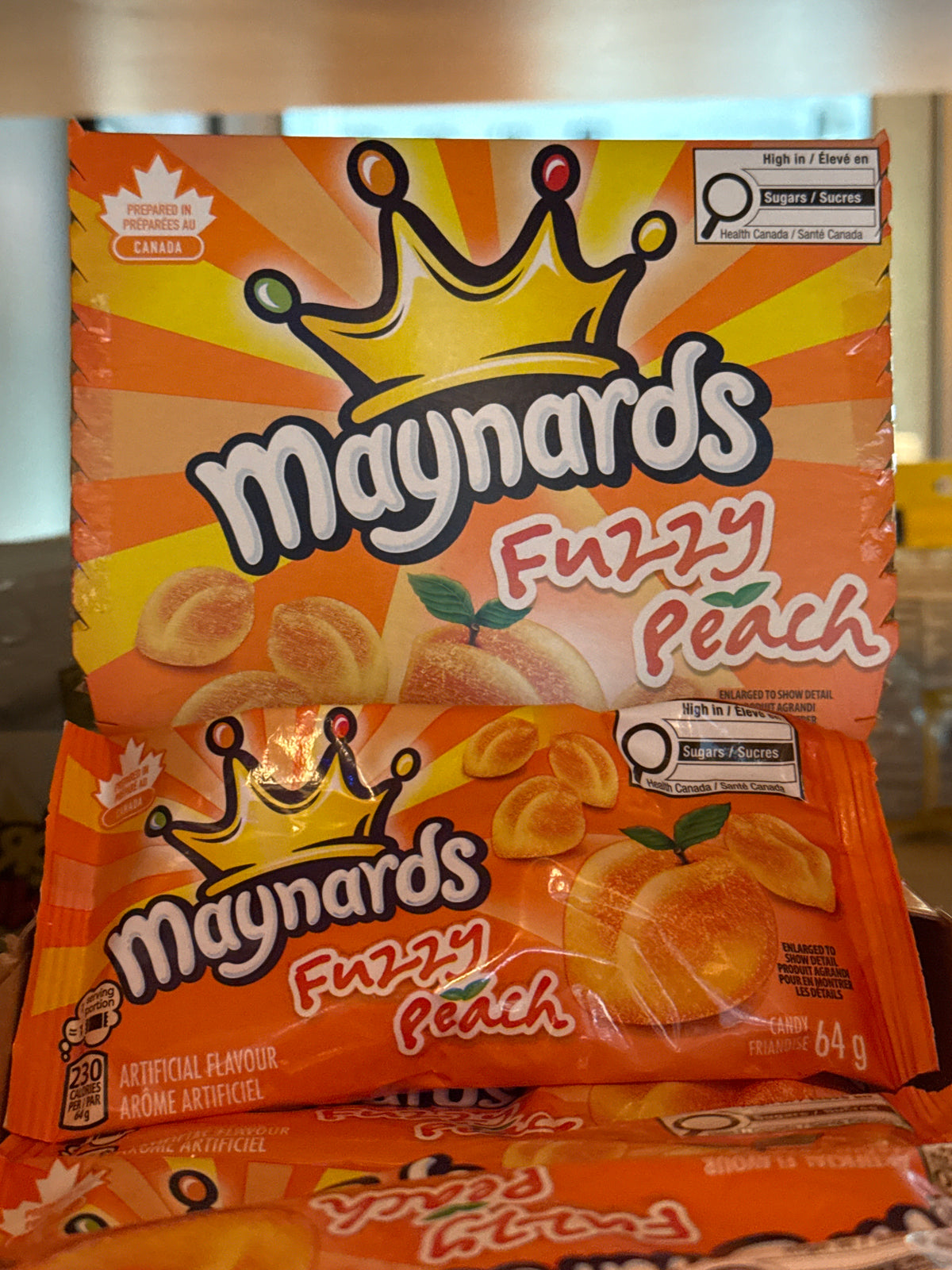 Maynards Fuzzy Peach 64g