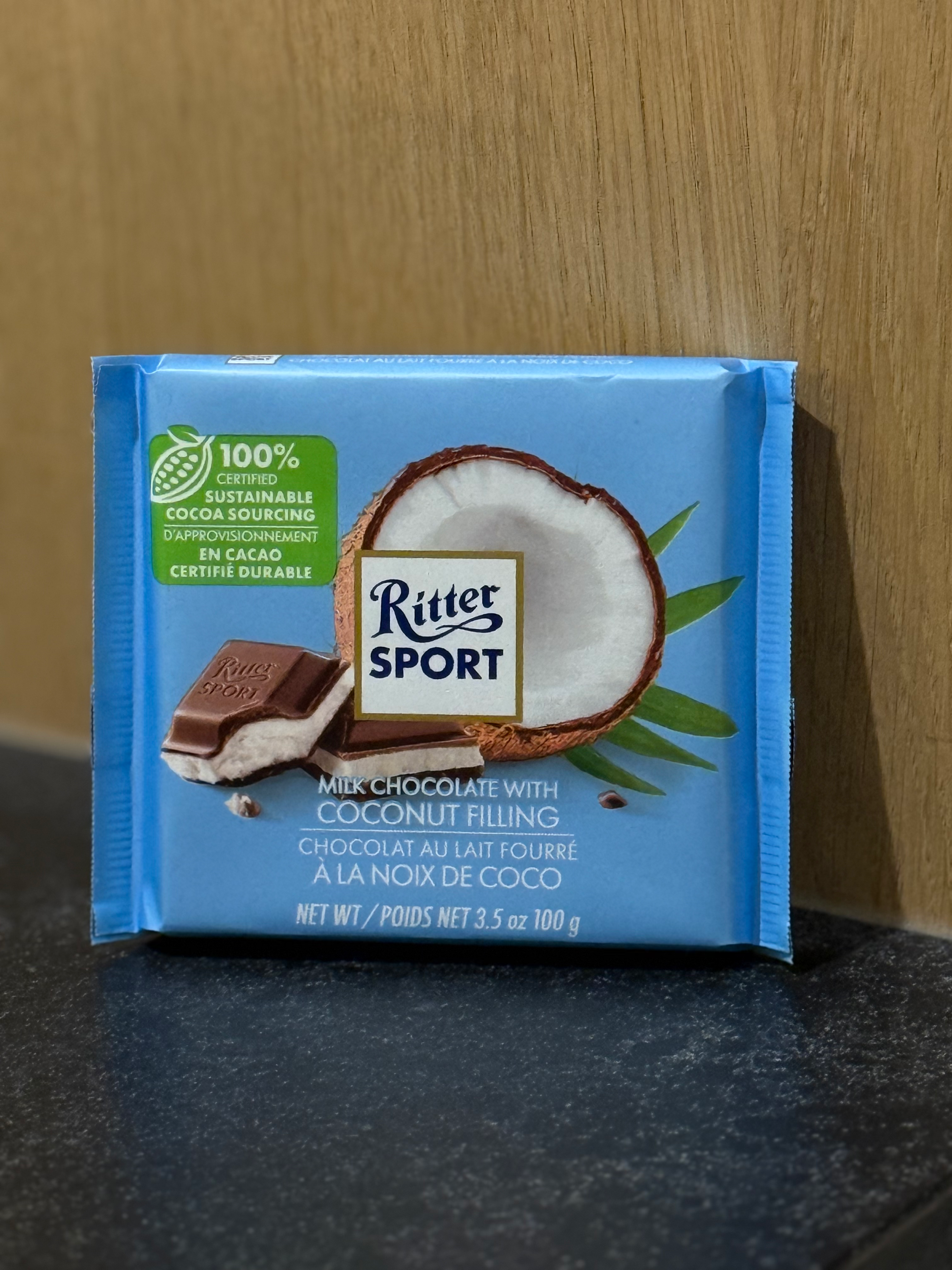 Ritter Sport - Milk Choc. W/ Coconut image 0