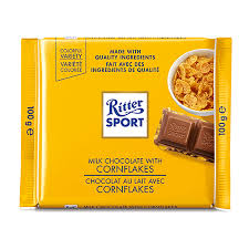 Ritter Sport - Milk Chocolate with Corn Flakes image 0