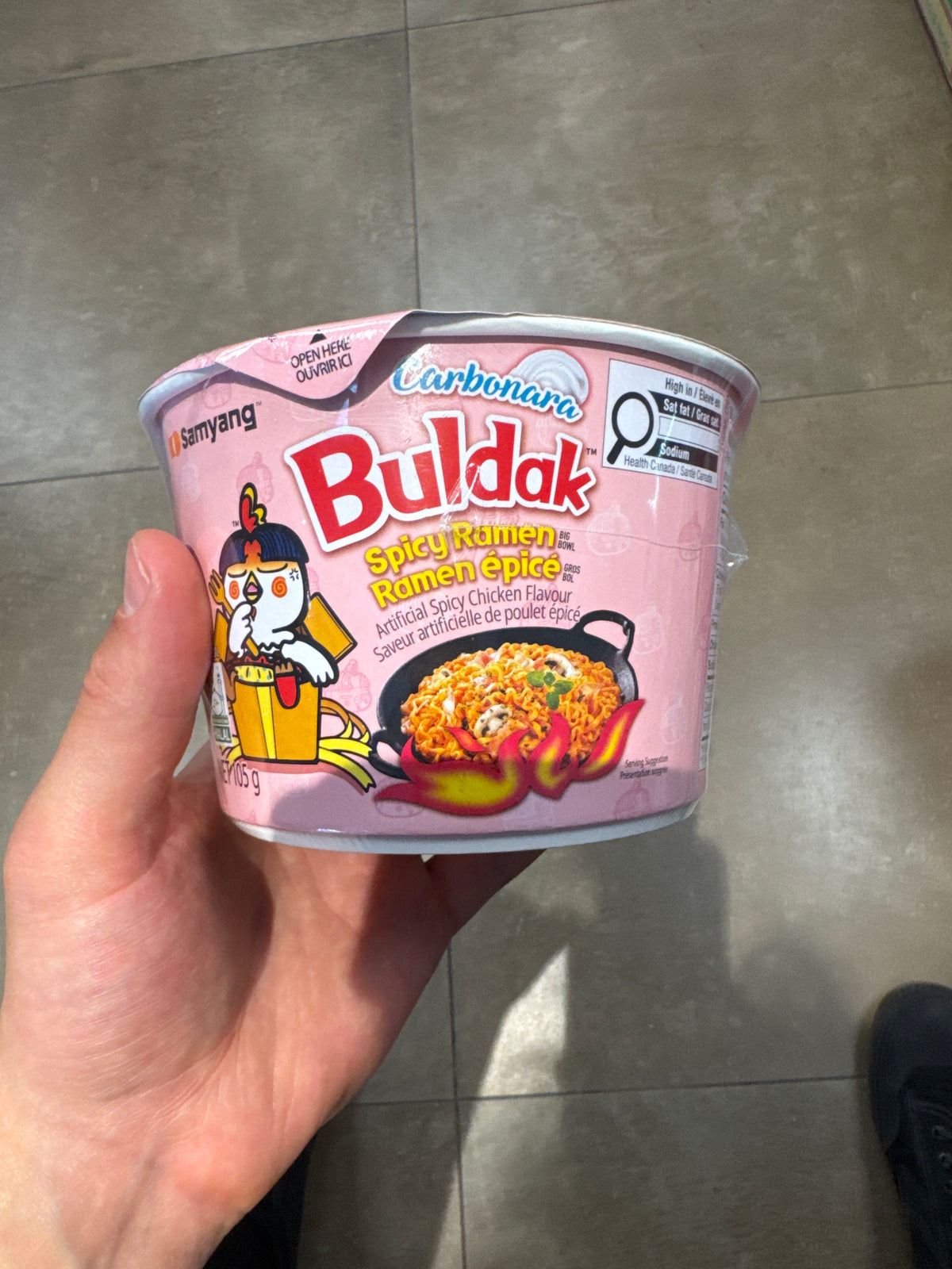Carbonara Buldak Spicy Ramen -105g