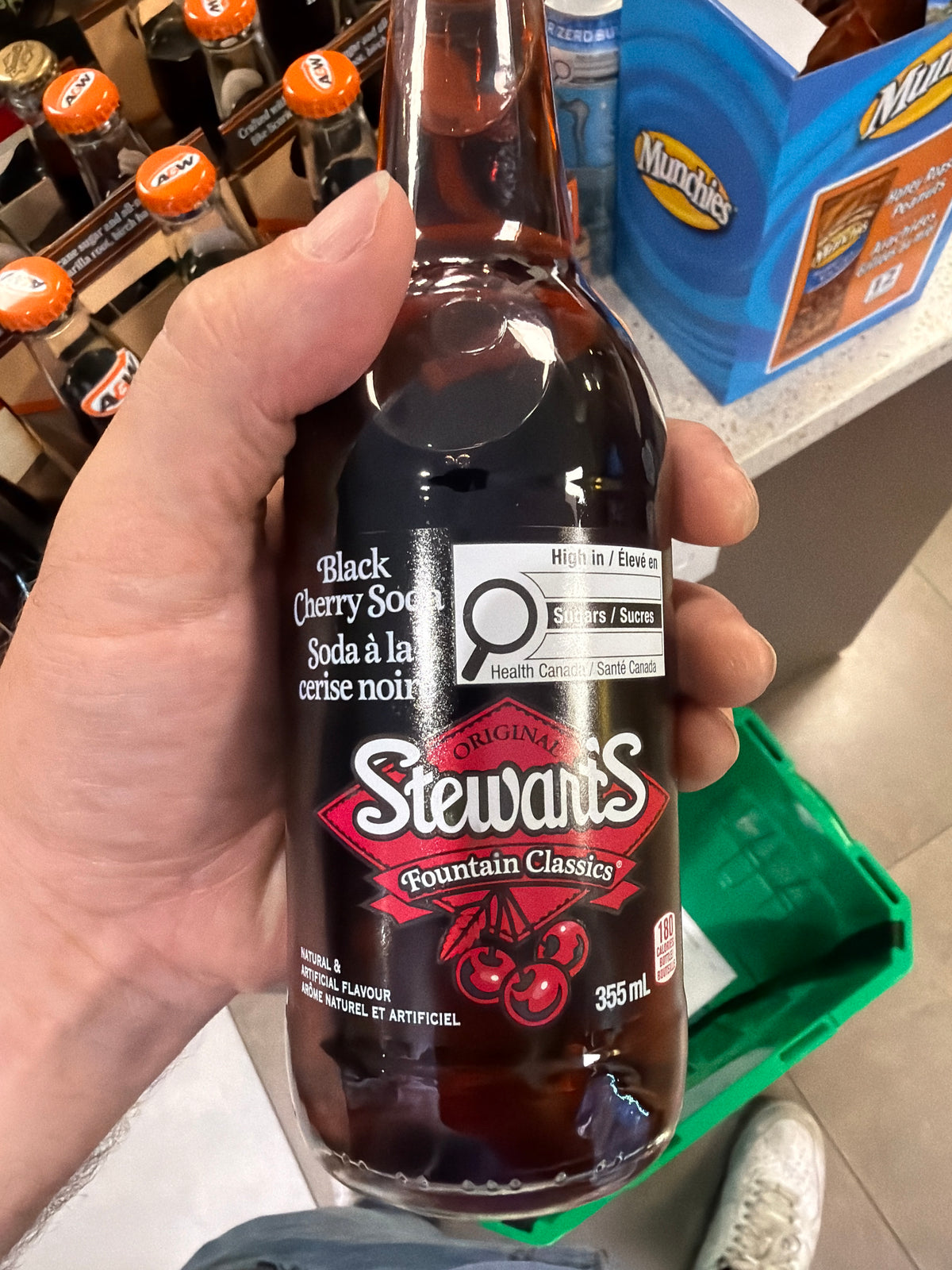 Stewart’s black cherry