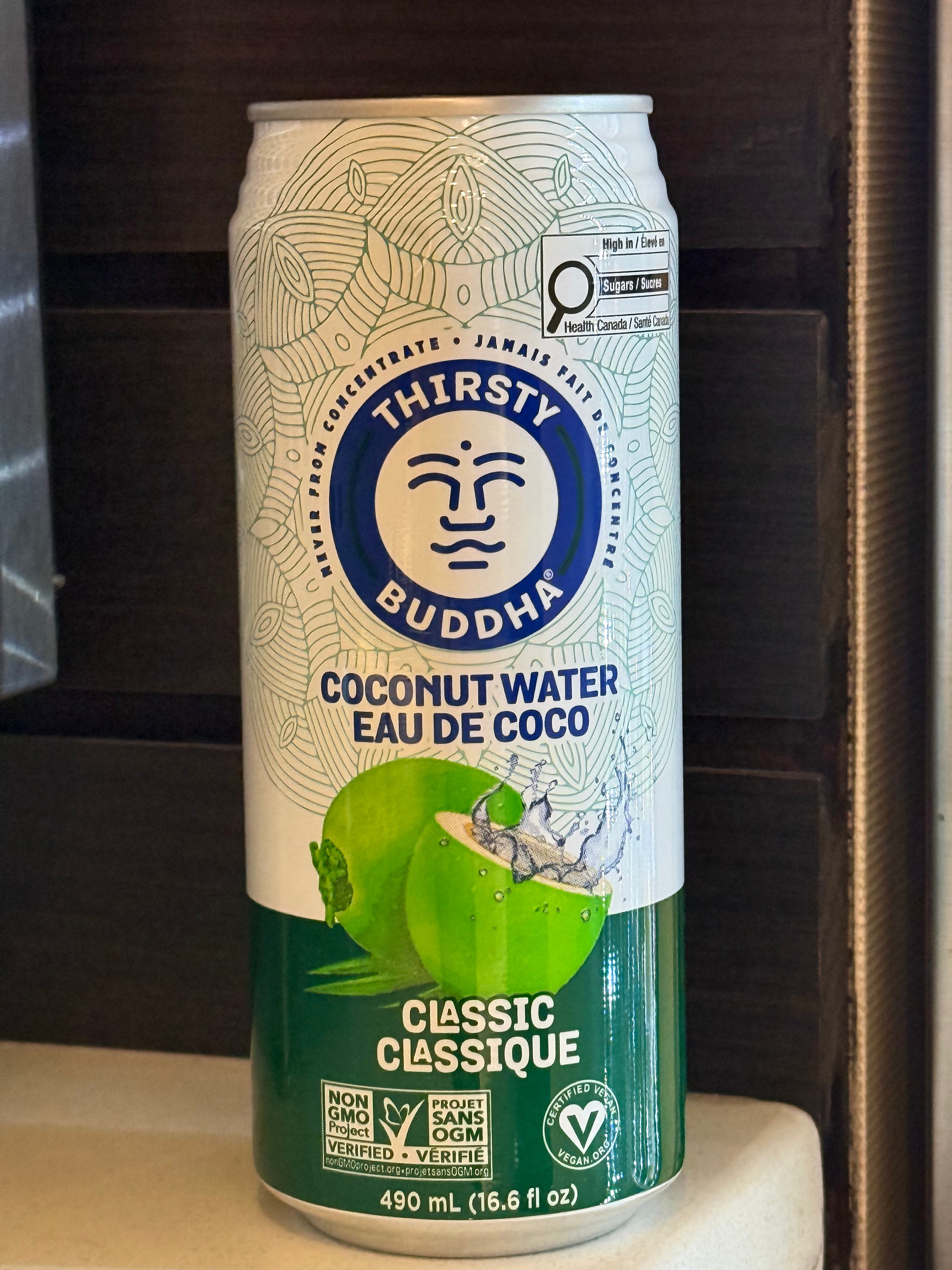 Thirsty Buddha Coconut Water - 490ml can