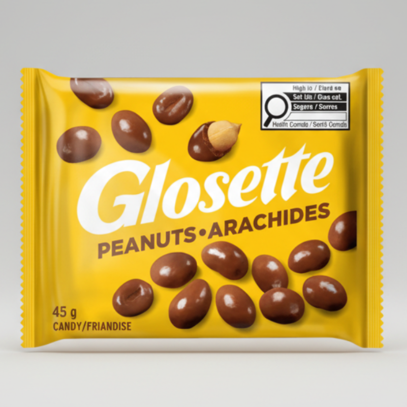 Glosette Peanuts 45g