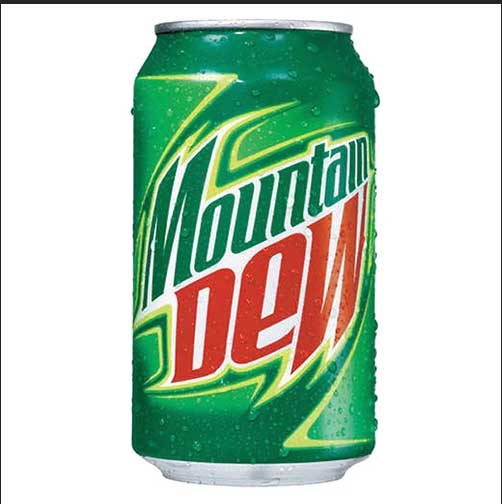 Mountain Dew 355ml can image 0