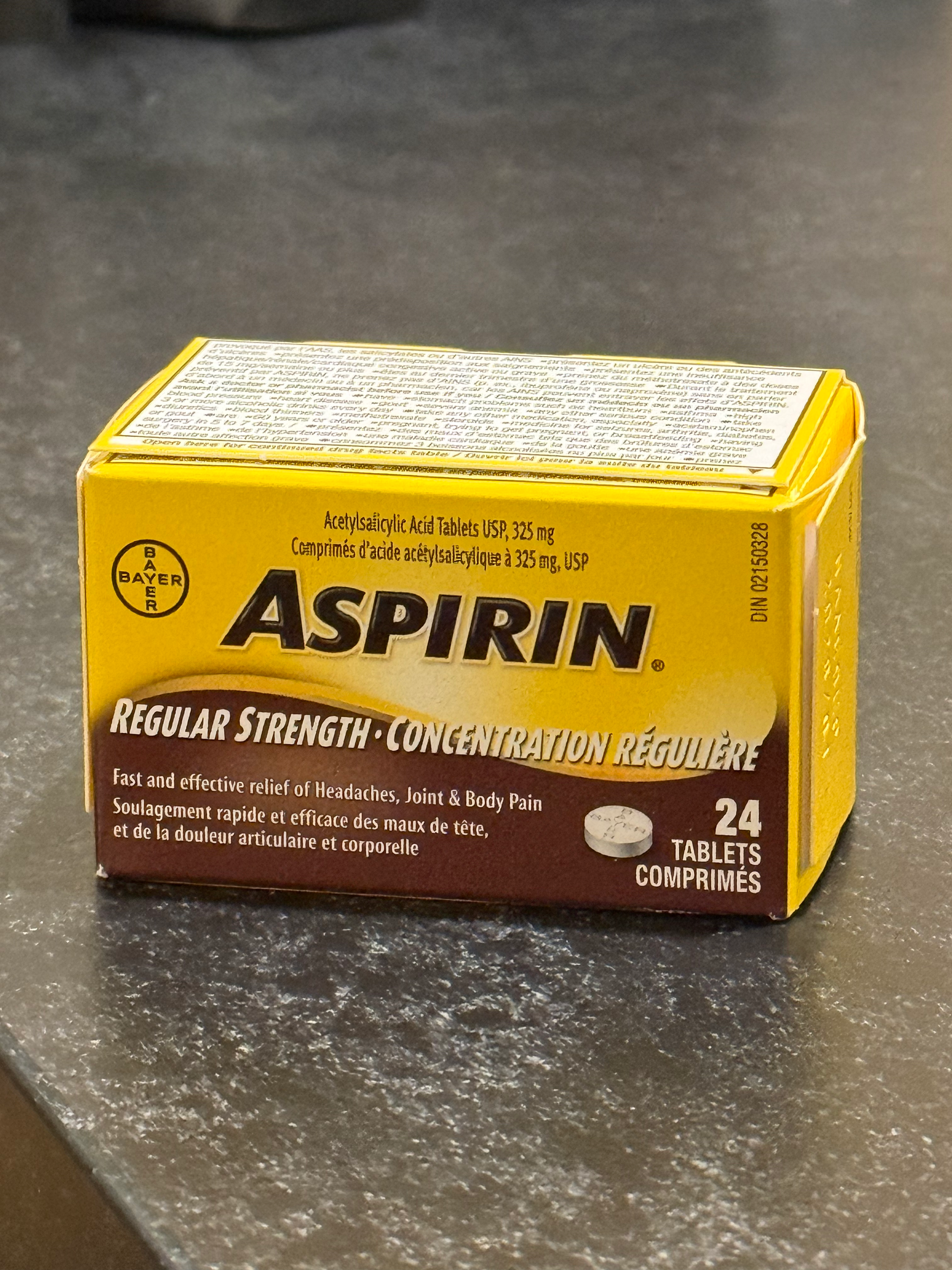 Aspirin 24 tablets image 0