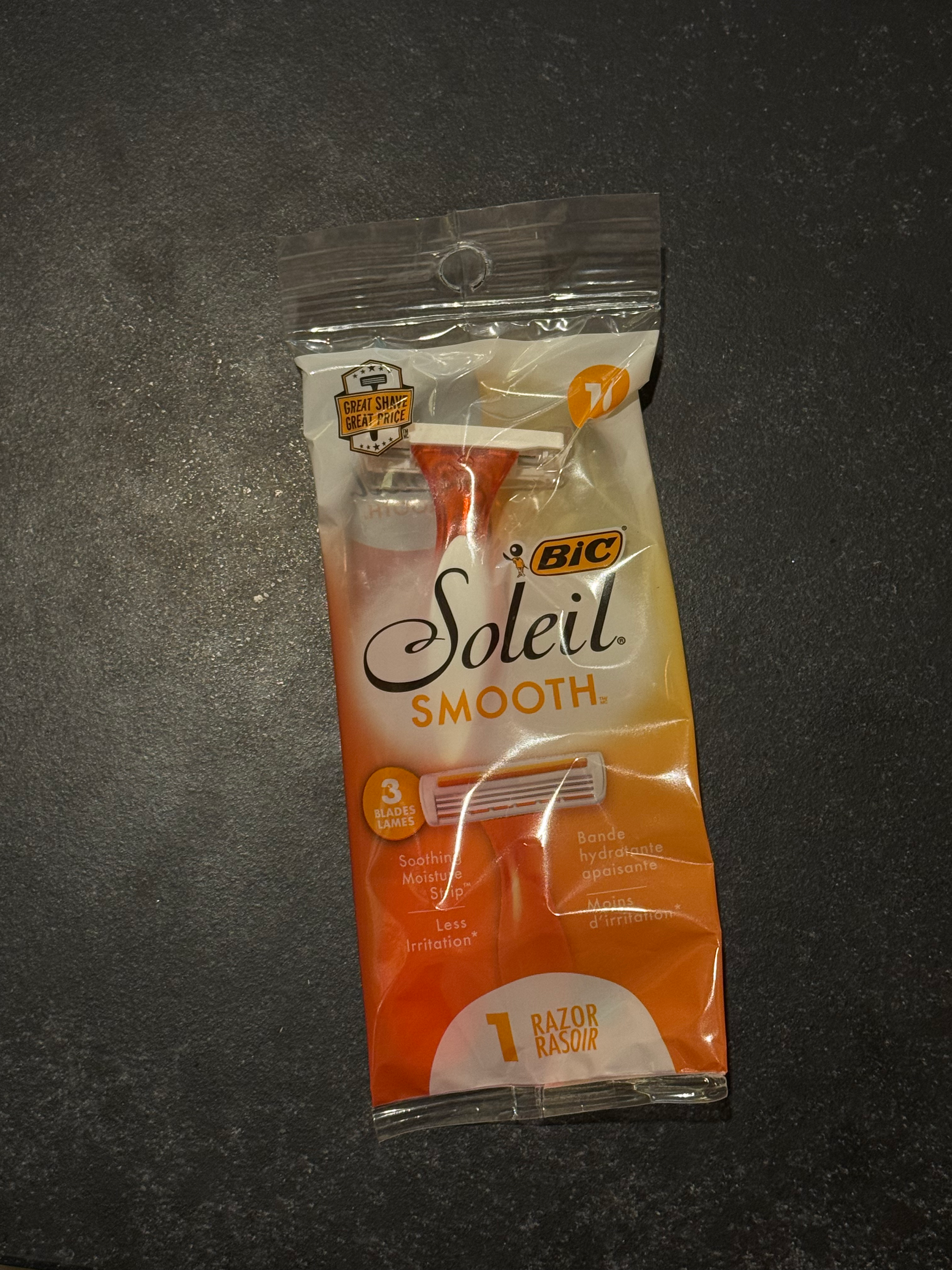 Soleil Women’s 3 Blade Razor (Single Pack) image 0