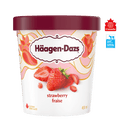 Haagen-Dazs Strawberry Ice Cream 450 mL
